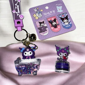 Kuromi SanrioSet Purple Pink